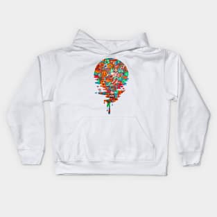 Melting Sun Kids Hoodie